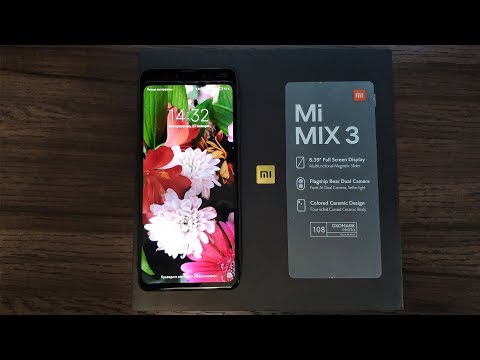 Xiaomi Mi MIX 3 - РАСПАКОВКА И ОБЗОР