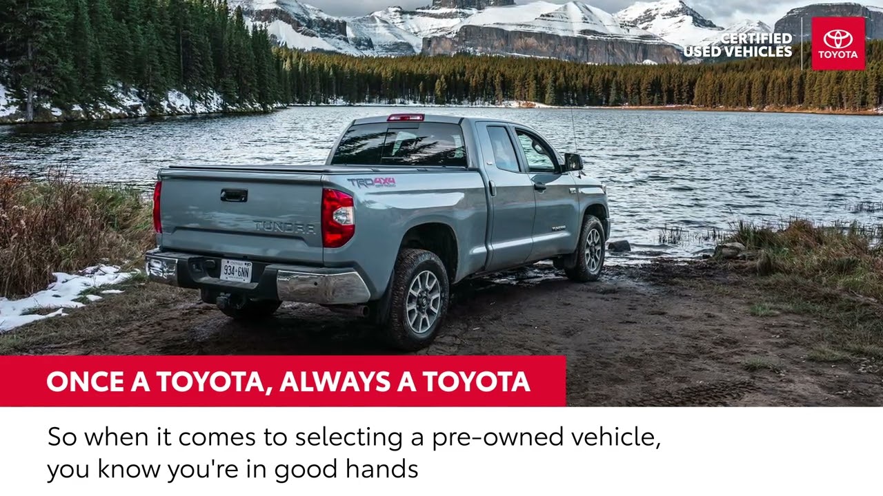 Toyota Certified Used Vehicle!