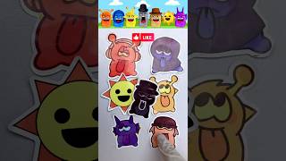 Incredibox Sprunki - Nuggets Edition (Mod) color mixing #incredibox #sprunki #satisfying #nuggets
