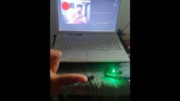 Controlling LED brightness using hand geusture #arduino #python #mediapip