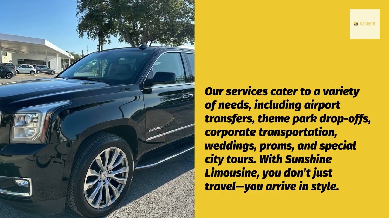 Limousine Service in Orlando FL - Sunshine Limousine and Sedan Service LLC