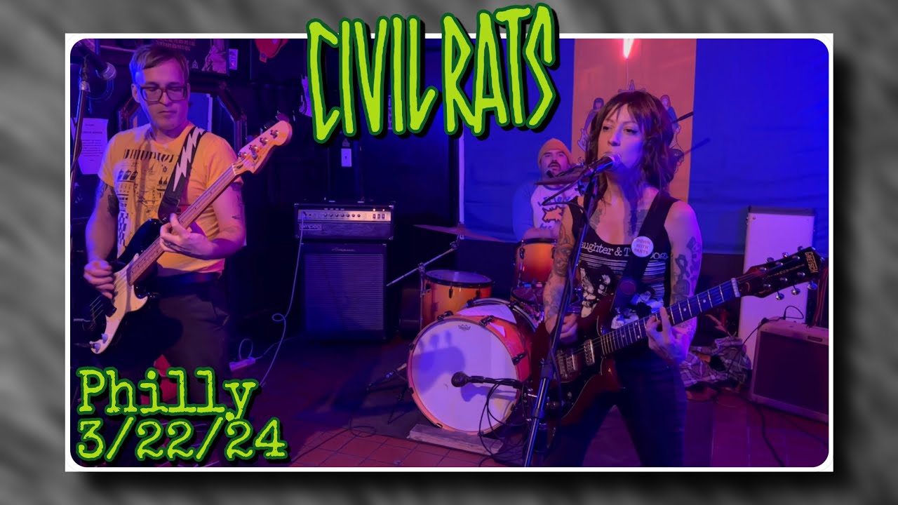 Civil Rats “(I Wanna Go Down To The) Basement” @ Century- Philadelphia ...