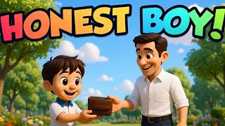 The Honest Boy Story 🌟 | Moral Story for Kids | Learn Honesty | Bub&Club