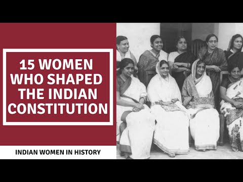 15 Women Who Shaped The Indian Constitution | Feminism In India