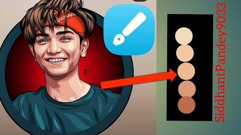 How to make colour palette for vector art in infinite design application//very easy step