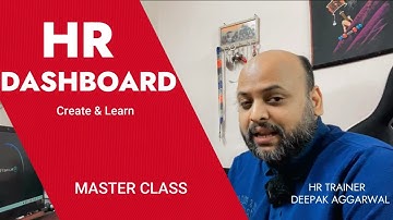 Learn Amazing HR Dashboard - With MS Excel