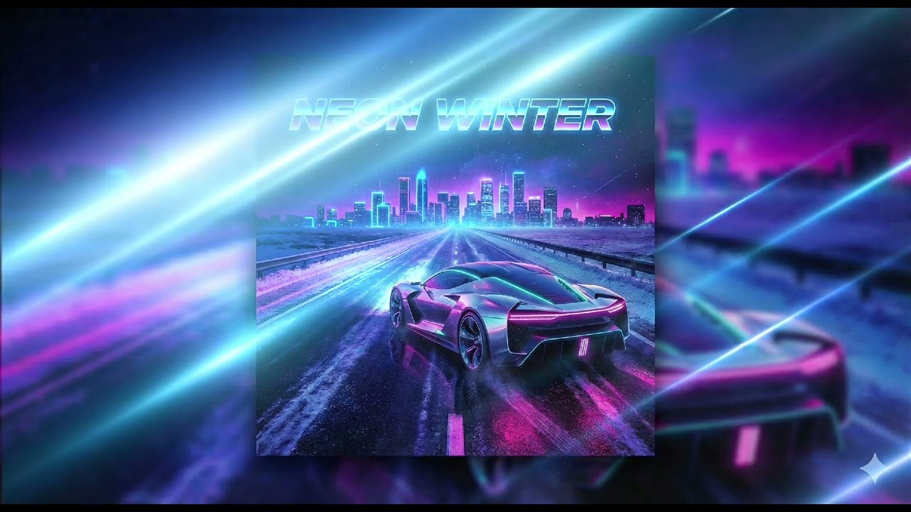 Premiere: Night Drive Music ❄️ Neon Winter (Official Music Video) | Retrowave & Cyberpunk