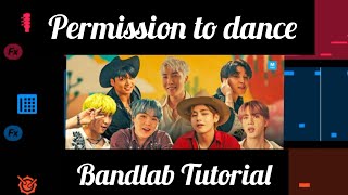 Permission to dance Bandlab Tutorial | @BTS | Full tutorial screenshot 3