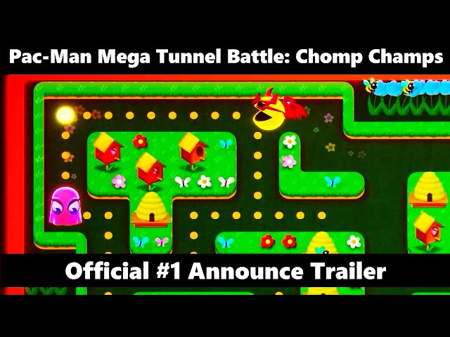 Pac-Man Mega Tunnel Battle Chomp Champs - Announcement Trailer PS5 & PS4  Games - video Dailymotion