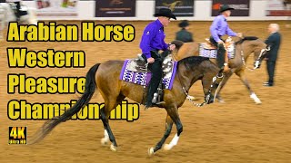 Arabian Western Pleasure Championship - Scottsdale Arabian Horse Show