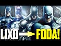 SAGA BATMAN ARKHAM - DO PIOR AO MELHOR JOGO!