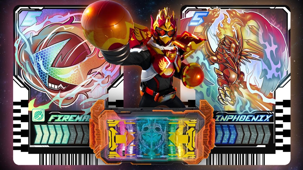 MARSPHOENIX! Kamen Rider Gotchard Firemars x Inphoenix Henshin