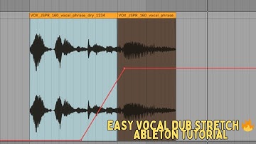 EASY Vocal Stretch/Warp FX 🔥 Ableton Tutorial