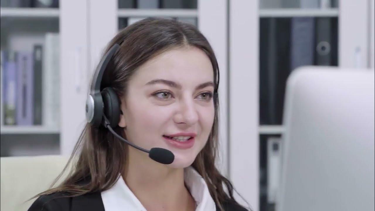 Bluetooth 5.0 Wireless Headset with AI Noise Cancelling