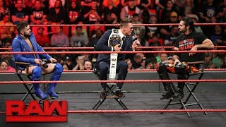 Tensions grow between Seth Rollins and Finn Bálor on the set of "Mi...