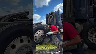 Heavy Truck Lug Nut Removal