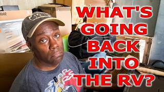 putting things back into the rv loading up my travato again