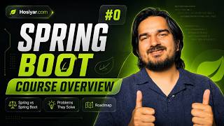 Spring Boot Mastery #0: Course Overview, Spring vs Spring Boot &amp; Complete Roadmap