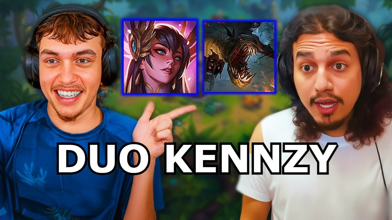GUIVEN CAIU COM O KENNZY - LEAGUE OF LEGENDS