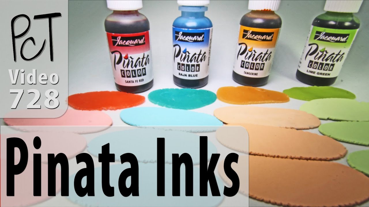 Tinting Polymer Clay With Pinata Alcohol Inks