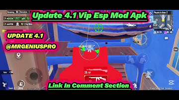 Pubg Mobile Hack 4.1 (New Version Esp Hack Mod) | Pubg Gl & Kr Hack Pubg 4.0 Hack Update 4.1 Hack