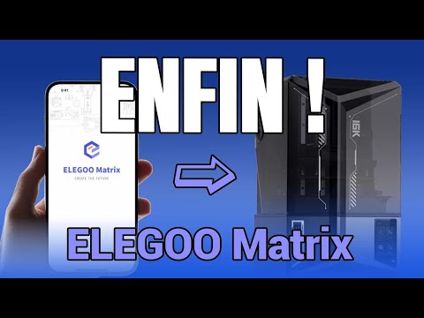Elegoo Matrix - Your resin 3D printer at your fingertips 📲👈