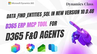 Part-22: New SQL tool in Dynamics 365 ERP MCP