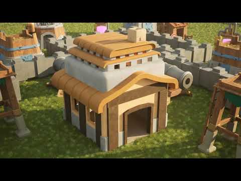 Clash of clans Realestic 3D Scene