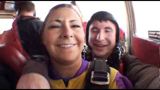 Skydive Moab - - Lisa's 1st Skydive
