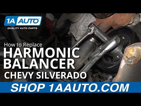 How to Replace Harmonic Balancer 99-13 Chevy Silverado
