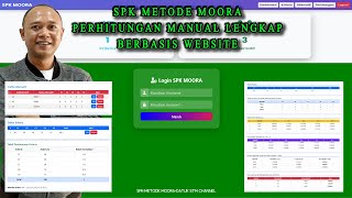 Buat Aplikasi Sistem Pendukung Keputusan Metode MOORA (Multi Objective Optimization Ratio Analysis)