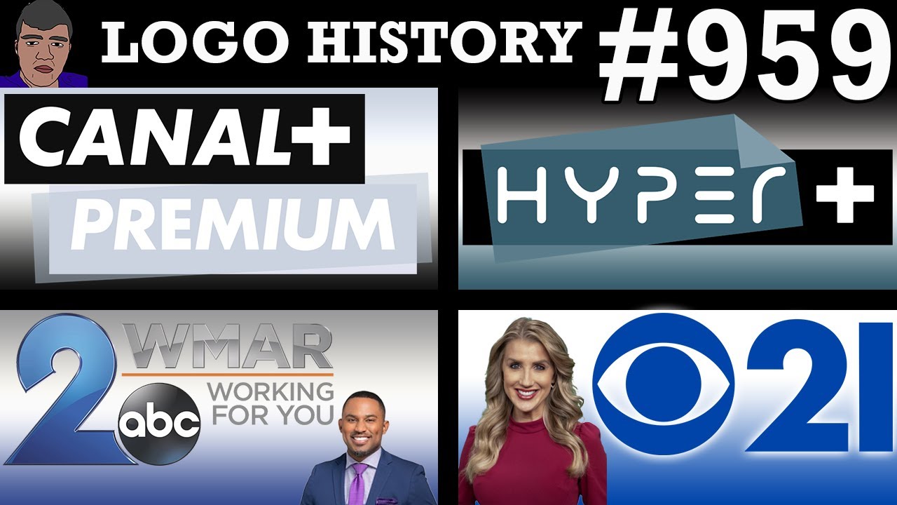 LOGO HISTORY #959 - Hyper+, WHP-TV, WMAR-TV & Canal+ Premium