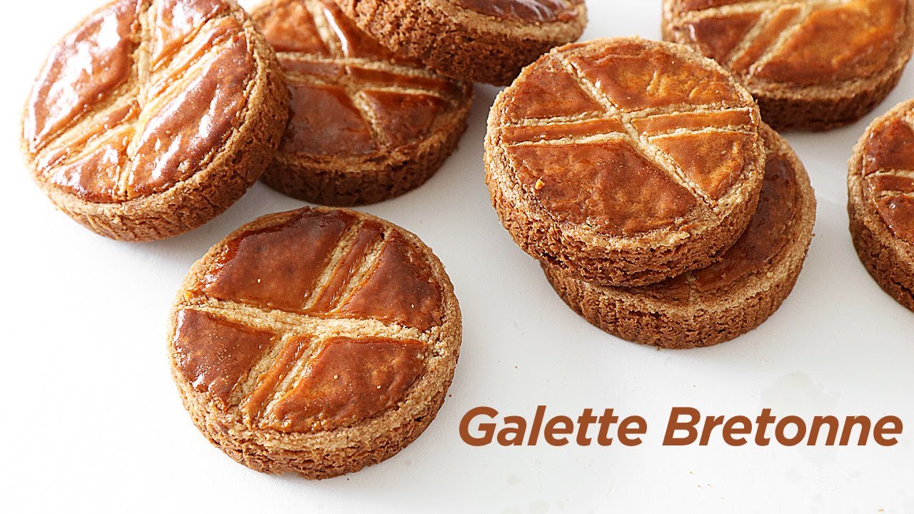Palet Bretons Рецепт l Французское масляное печенье l Galette Bretonne
