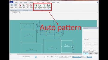 Gerber auto pattern/pattern design