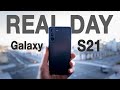 Galaxy s21 - Real Day in The Life Review ! (Battery & Camera)