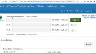 Searching PsycARTICLES