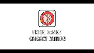 Brain Games - Cricket Edition screenshot 2