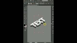 3D Ice Text in Adobe Illustrator