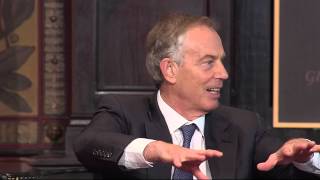 Tony Blair Speaks at Georgetown