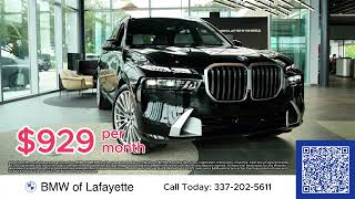 June 2026 BMW X7 Lease - $929 per month