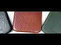 Burkley Handcrafted Apple iPhone 13 Series, Plant Based Leather Detachable Case , BlackBrook Case