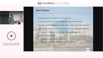 NoSQL in eCommerce: how Staples solved its B2B challenge – Couchbase Connect 2016