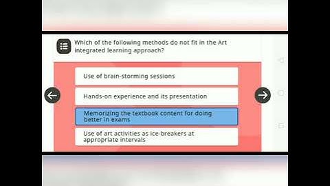 JKSEC Art Integrated Learning Module 4 Quiz Answers Score 20/20 Diksha Nishtha New Module 2021