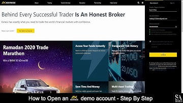 How to Open an Exness Demo Account - A Step By Step Guide for Beginners