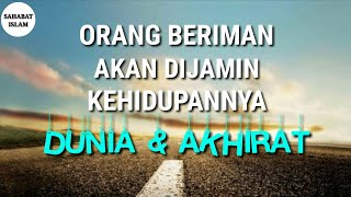 Ceramah 1 menit " orang beriman akan dijamin kehidupannya dunia &
akhirat" ust. adi hidayat
