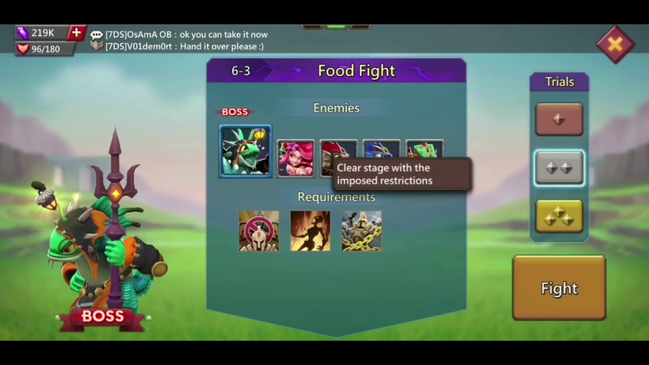 Lords Mobile Challenge 6-3 Trial 2