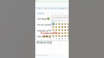 Add Emojis on the Spot #youtubeshorts #computertricks #excel
