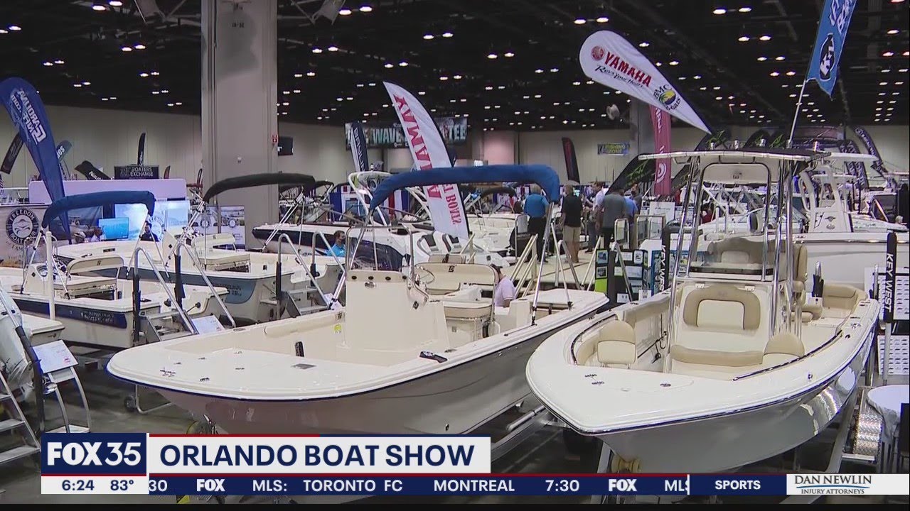 Orange County Convention Center hosts Orlando Boat Show 2021 YouTube