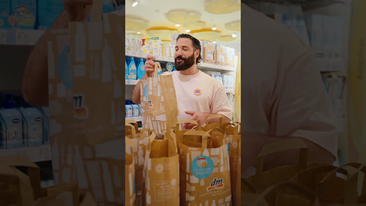 Wie hilft dm mit, beim Einkaufen Zeit f&uuml;r die wichtigen Momente zu sparen?