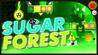 "Sugar Forest" By ItsJustCohen (ALL COINS) - Geometry Dash screenshot 3